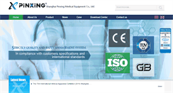 Desktop Screenshot of chinapinxing.com